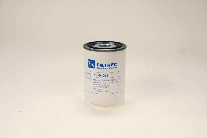 A120G03 hydraulic filter spin-on