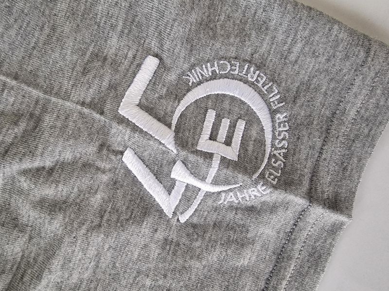 EFT Jubiläums-Shirt grey melange Herren L