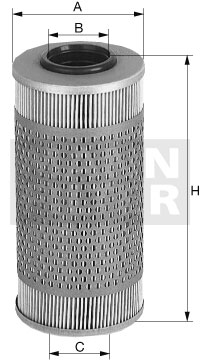 H 43/2 liquid filter