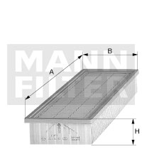 CU 2910 cabin air filter element