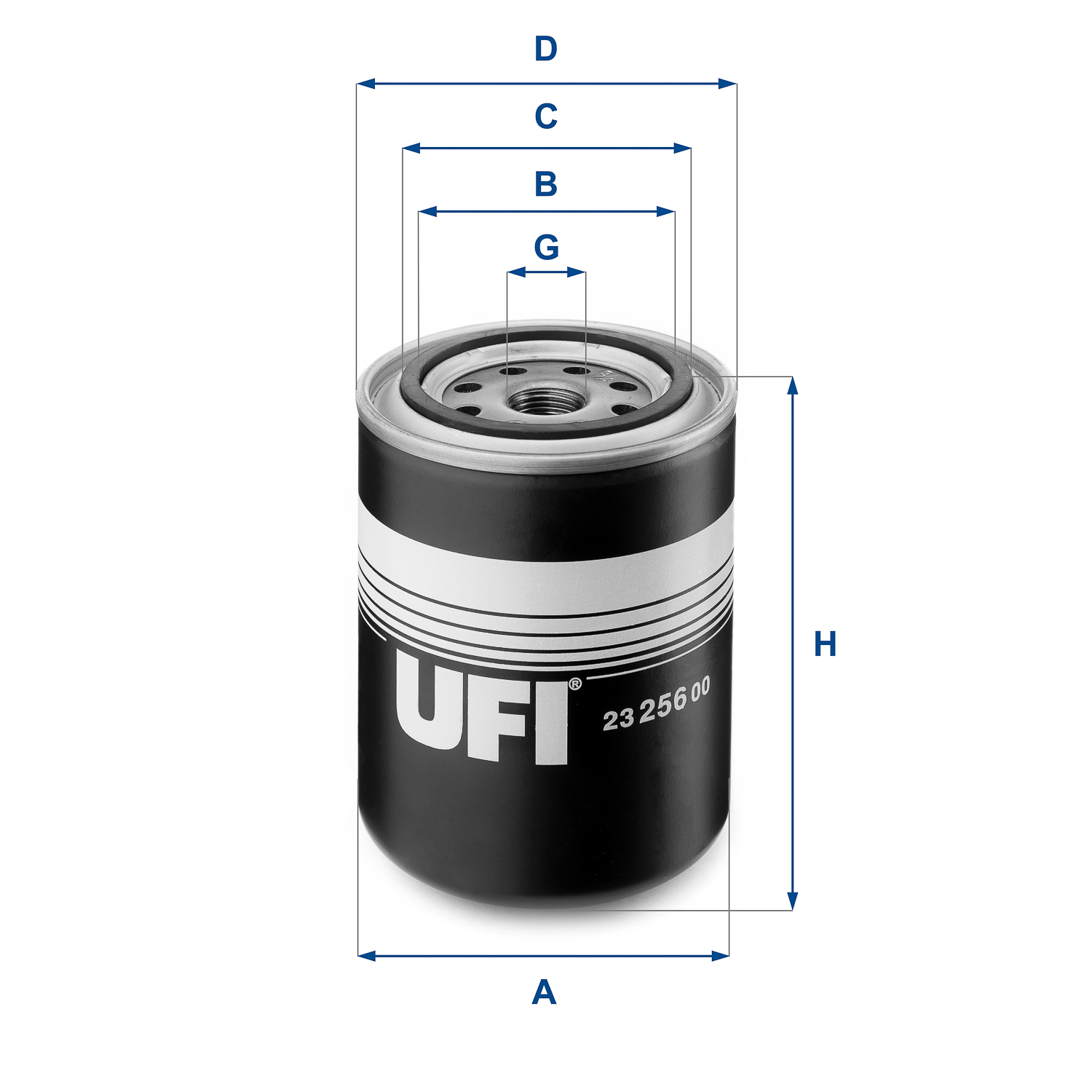 23.256.00 oil filter spin-on