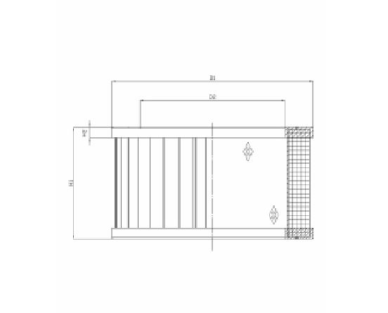 WP870 air filter element