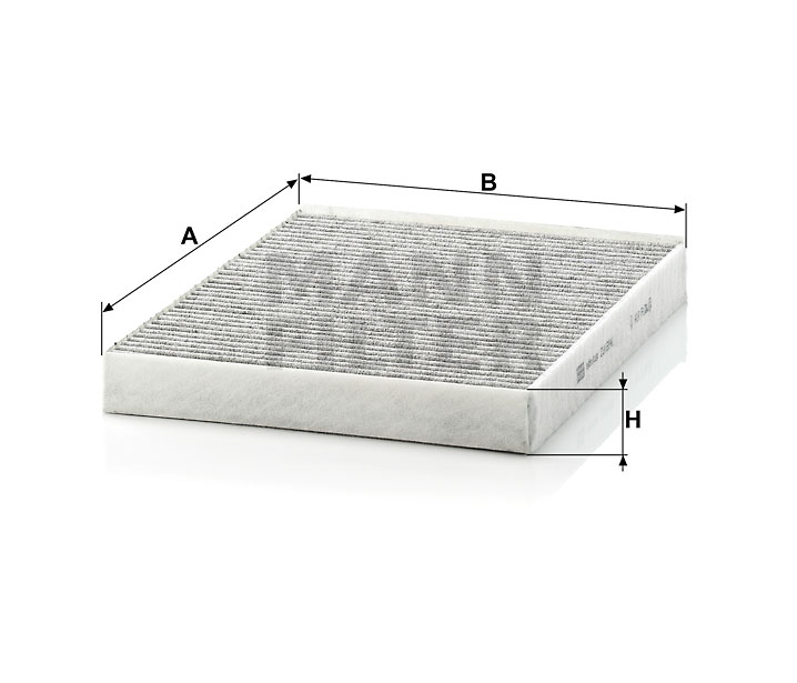 CUK 2842 cabin air filter (activated carbon)