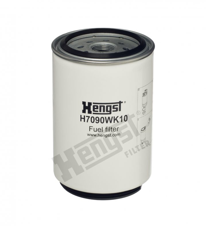 H7090WK10 fuel filter spin-on