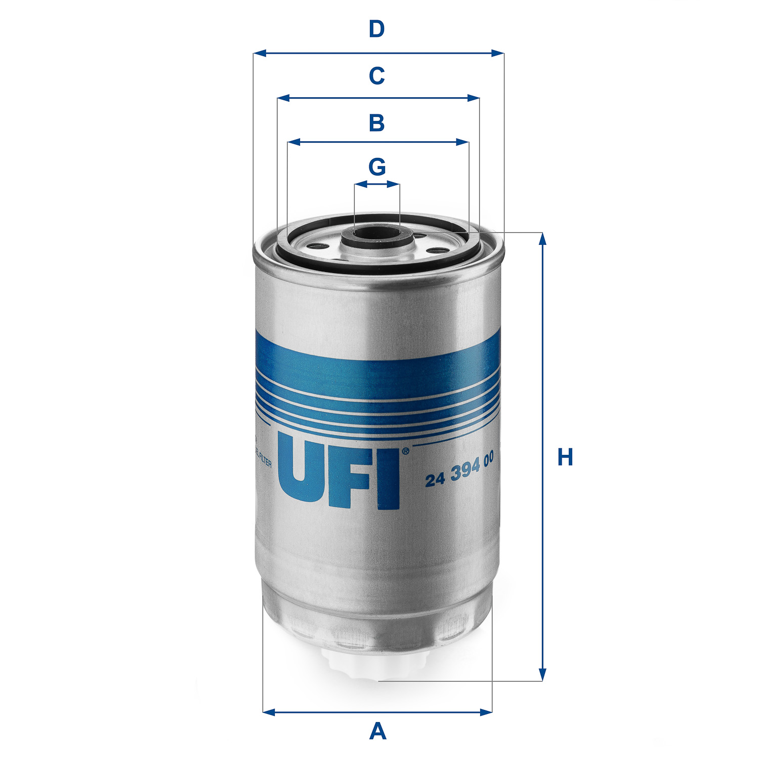 24.394.00 fuel filter spin-on