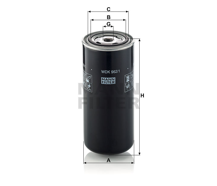 WDK 962/1 fuel filter