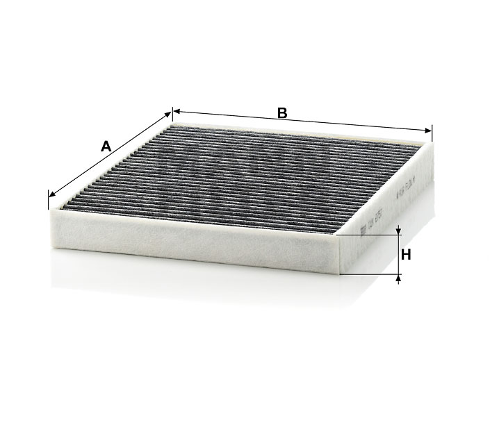 CUK 2757 cabin air filter (activated carbon)