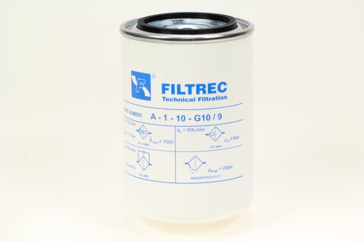 A110G10/9 oil filter (spin-on)