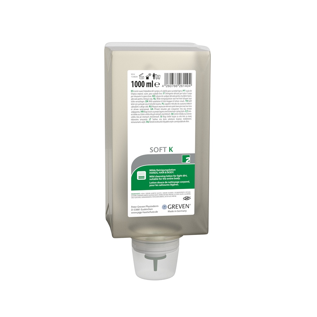 GREVEN SOFT K Milde Reinigungslotion 1 Ltr