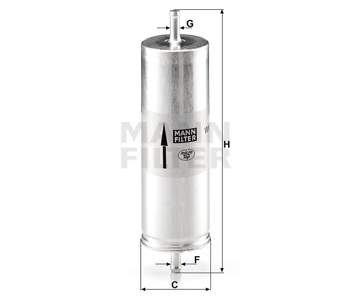 WK 516 fuel filter