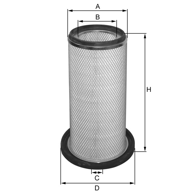 HP4697 air filter element