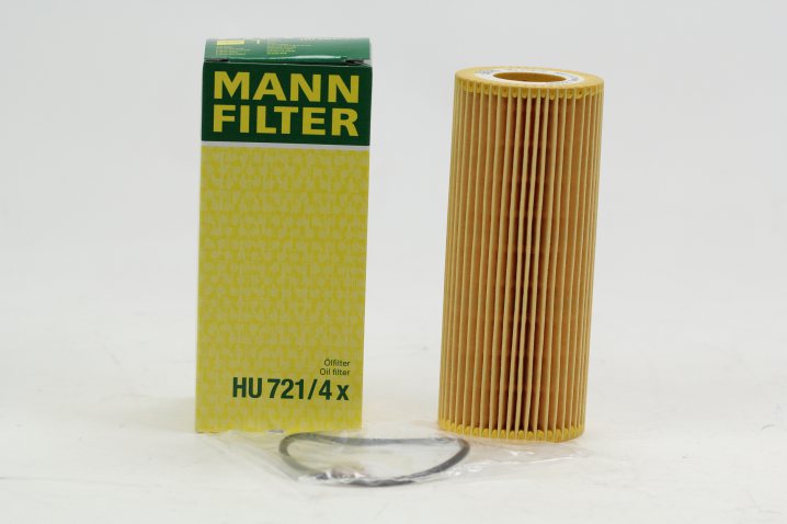 HU 721/4 x Flüssigkeitsfilterelement (metallfrei)