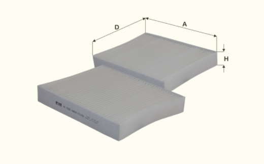 HC7095 cabin air filter element