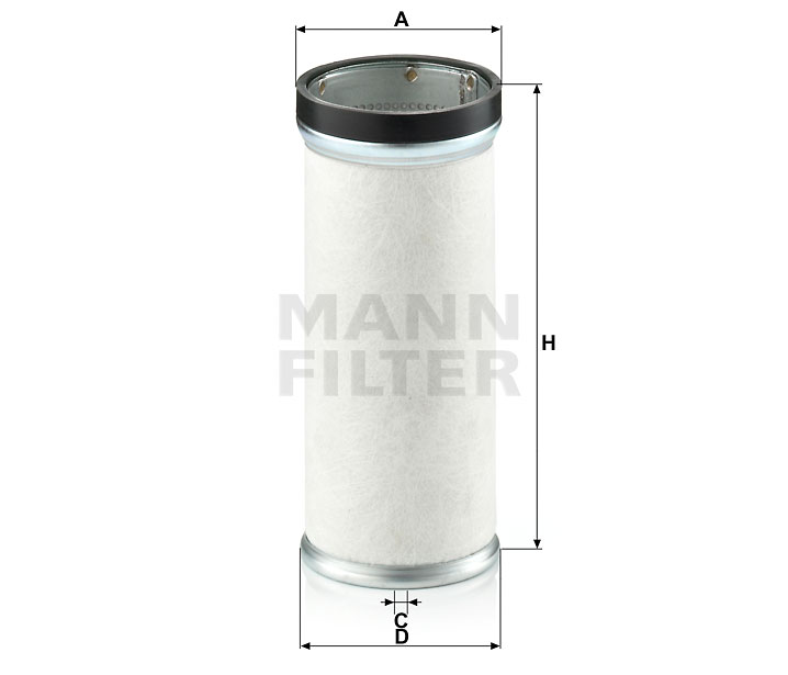 CF 821 air filter element (secondary)