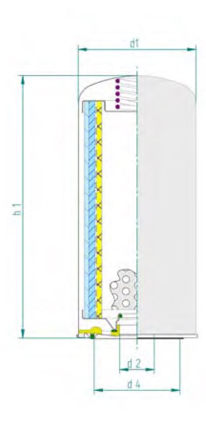 DF5026 air/oil separator spin-on