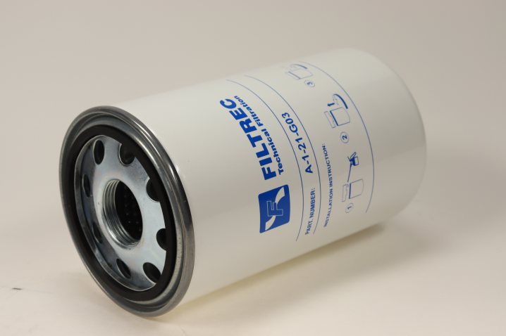 A121G03 oil filter (spin-on)