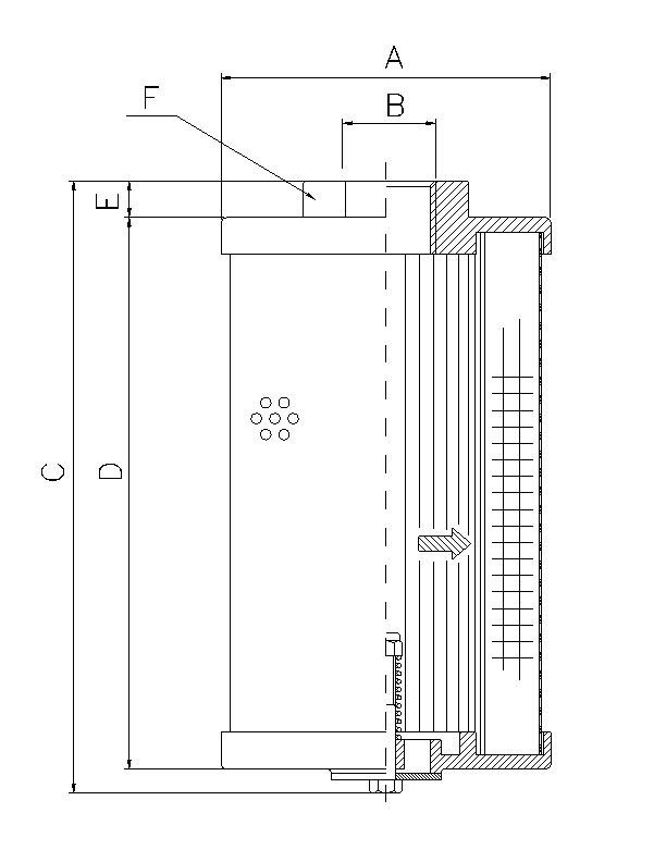 WP297 Hydraulikfilterelement