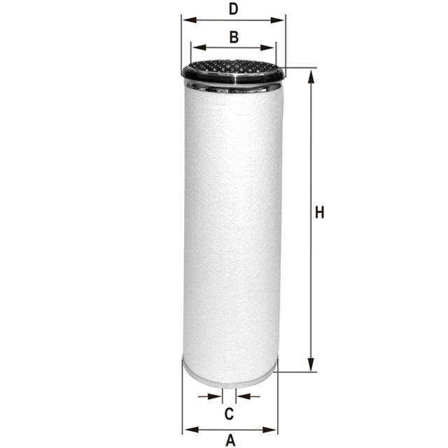 HP400 Luftfilterelement (Sekundärelement)