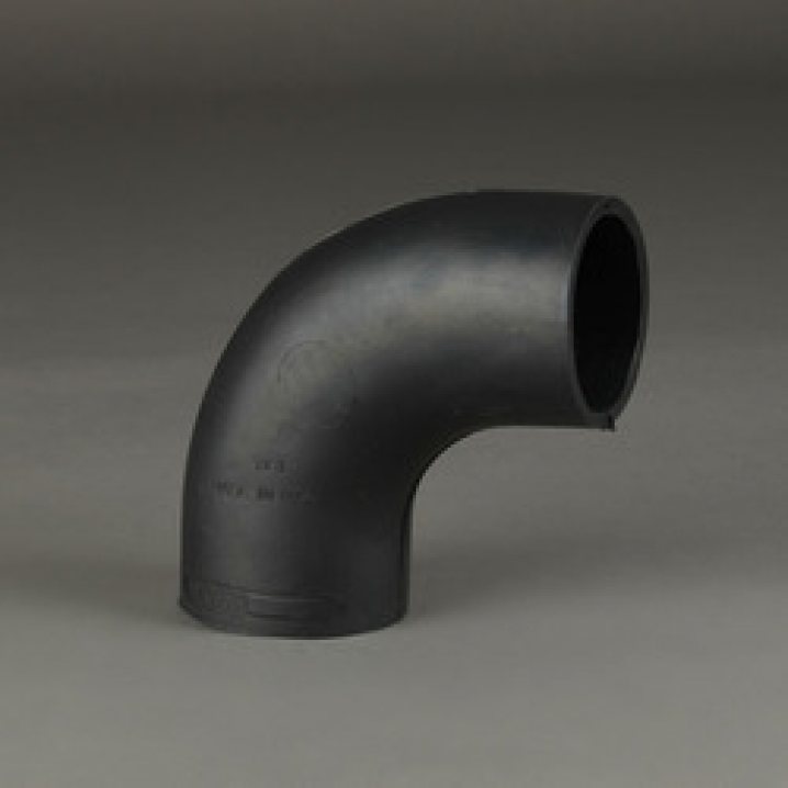 P105532 Krümmer 90°, ID=76,2mm (Gummi)