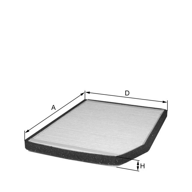HC7124 Innenraumfilterelement