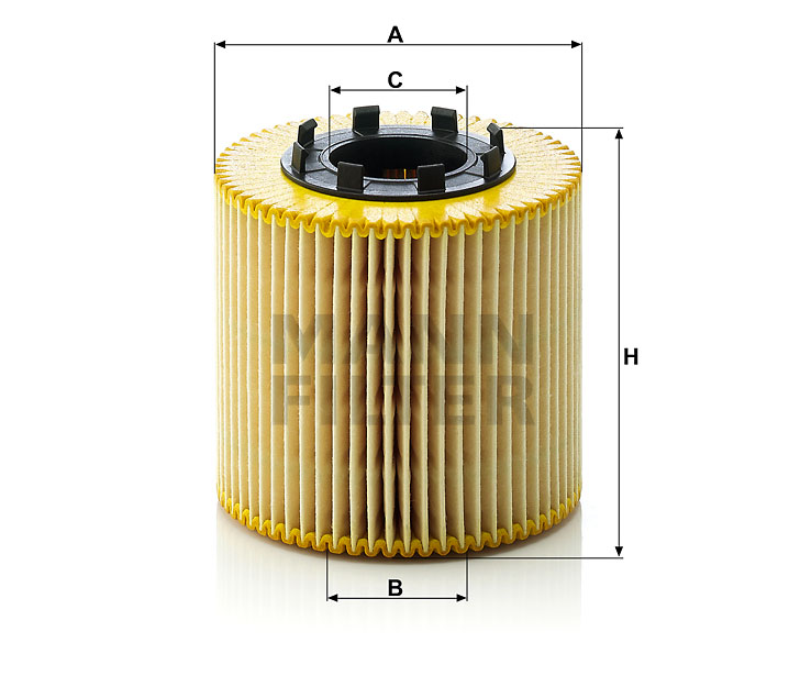 HU 923 x Ölfilterelement metallfrei