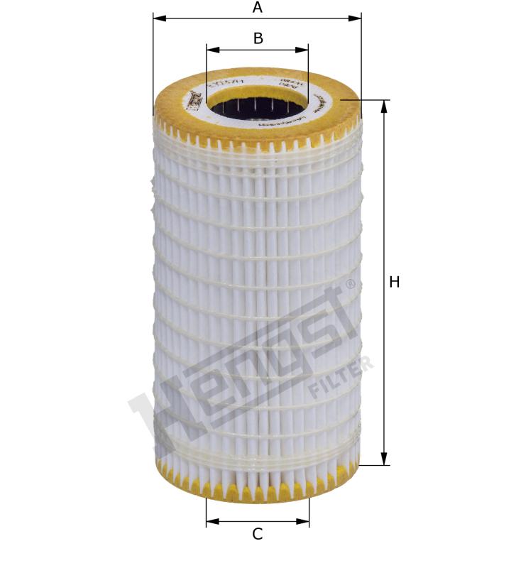 E1037H D596 oil filter element