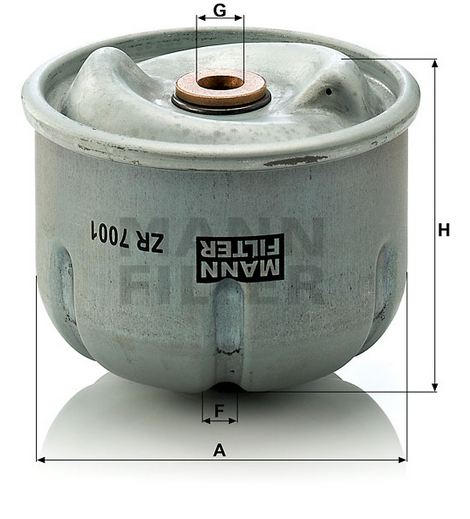 ZR 7001 Ölfilterelement (für Zentrifuge)