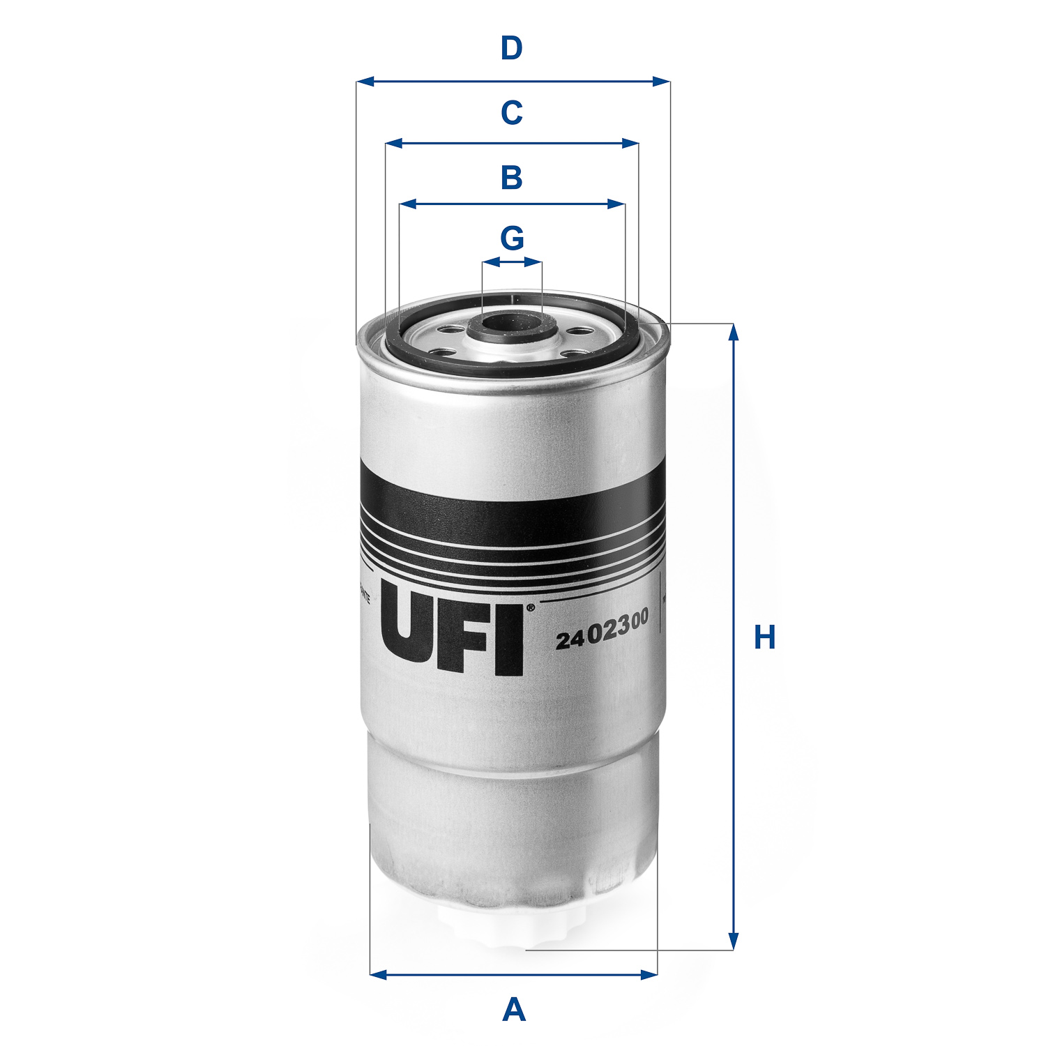 24.023.00 fuel filter spin-on