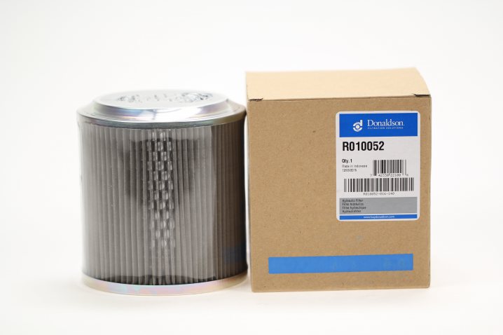 R010052 oil filter (hydraulic)
