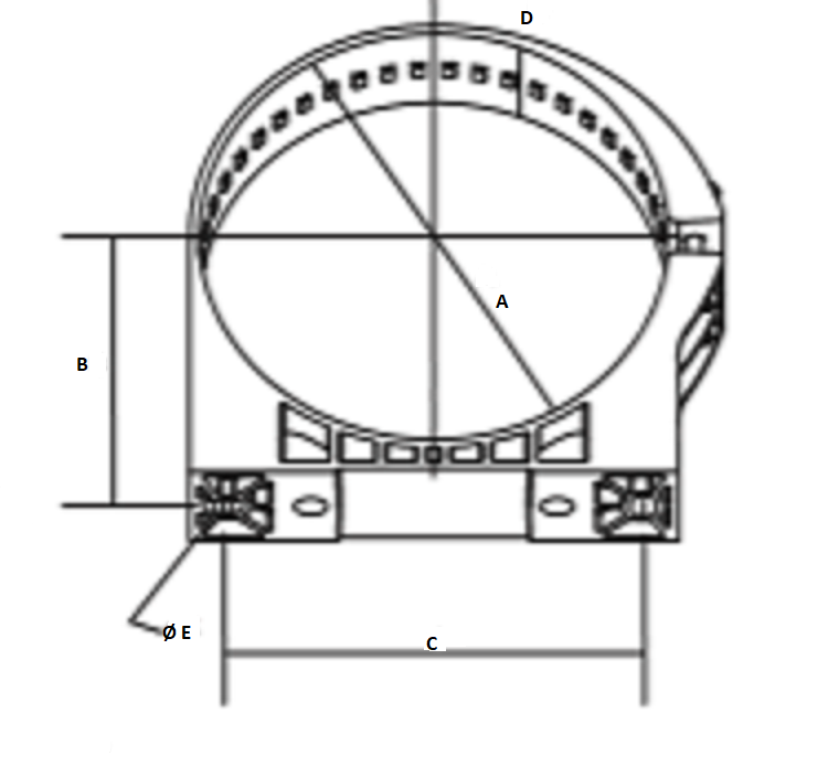 P777732 Halter für Luftfilter