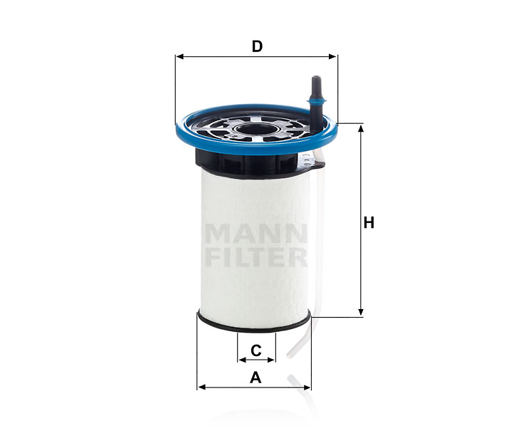 PU 7005 Kraftstofffilterelement (metallfrei)