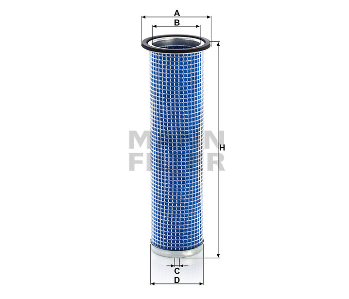 CF 75/1 x air filter element (secondary)
