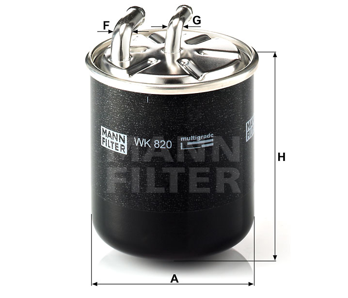 WK 820 fuel filter