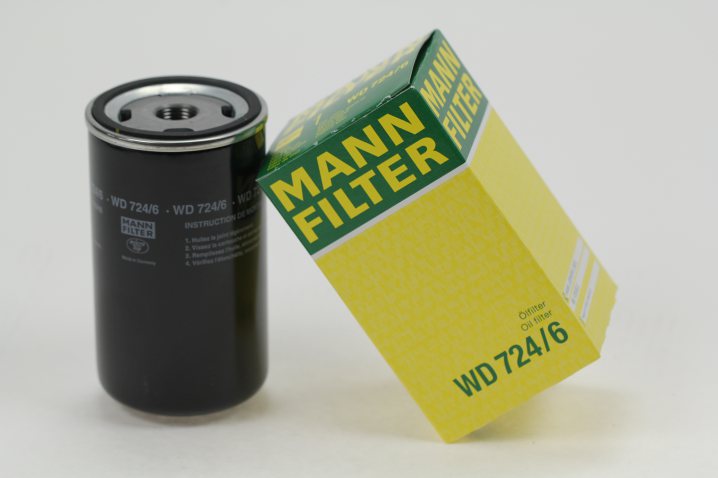 WD 724/6 hydraulic filter spin-on