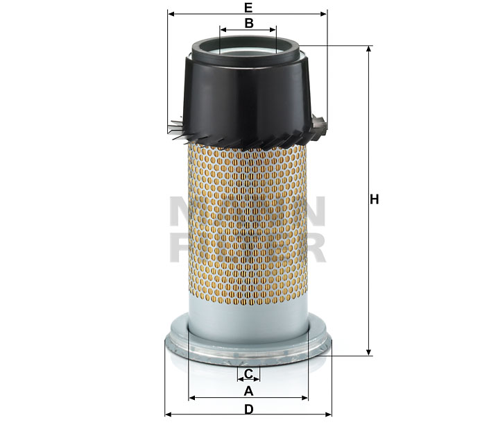 C 16 334 air filter element