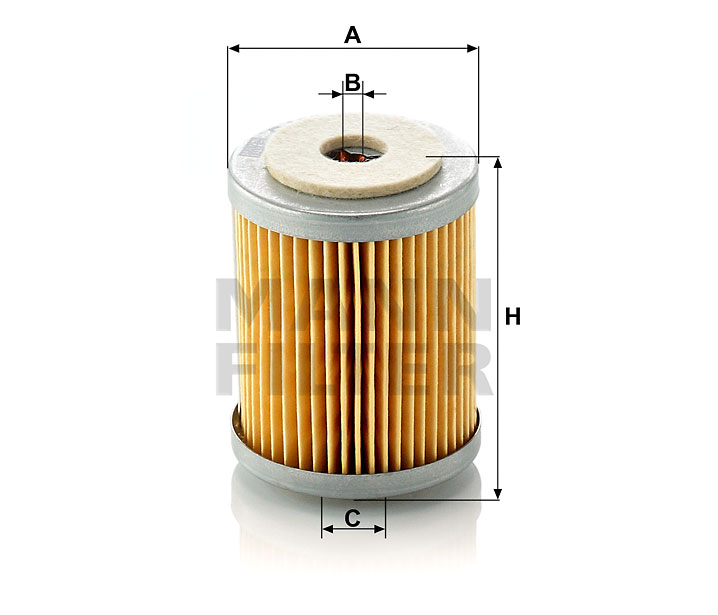 P 609 Kraftstofffilterelement