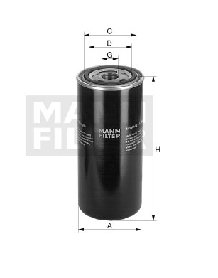 WD 962/24 Wechselfilter SpinOn