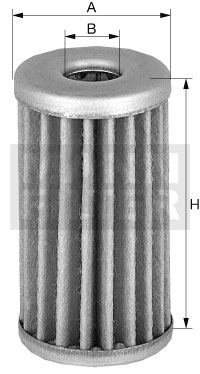 P 32 fuel filter element