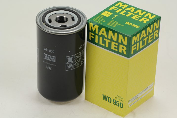 WD 950 oil filter spin-on