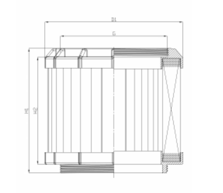 WX429 Hydraulikfilterelement