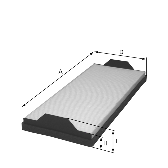 HC7118 cabin air filter element