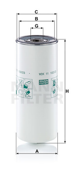 WDK 11 102/23 fuel filter