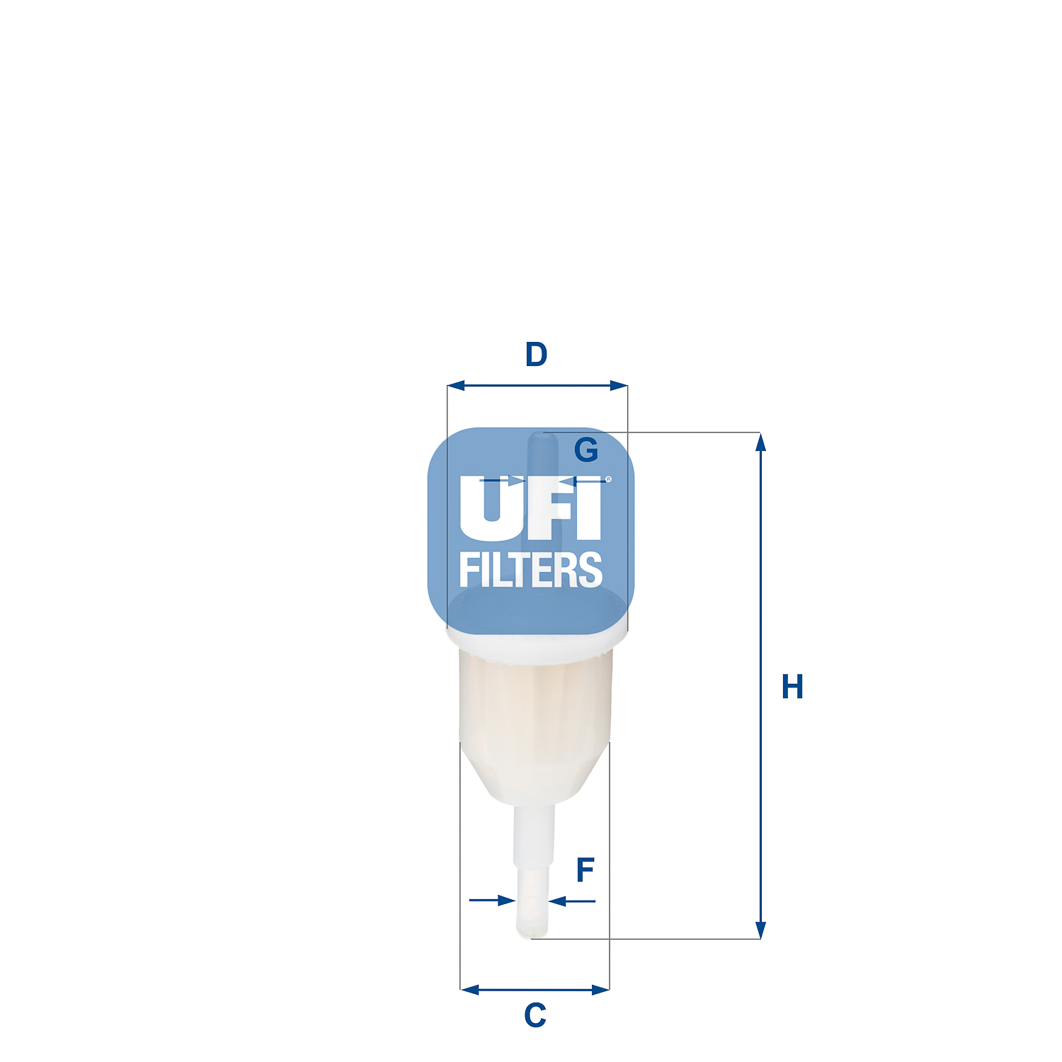 31.009.00 Kraftstoff-Leitungsfilter Inline