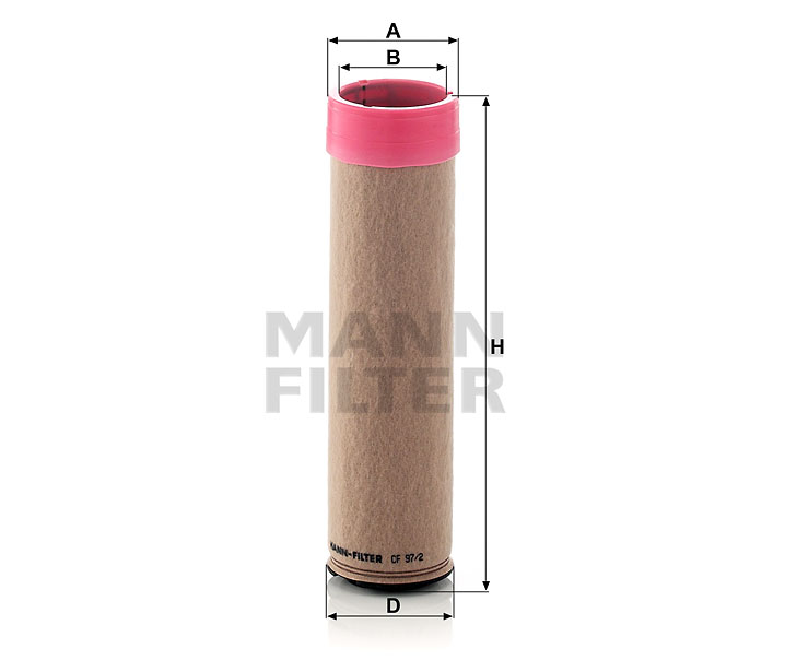 CF 97/2 air filter element (secondary)