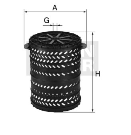 H 34 1390 KIT Flüssigkeitsfilterelement