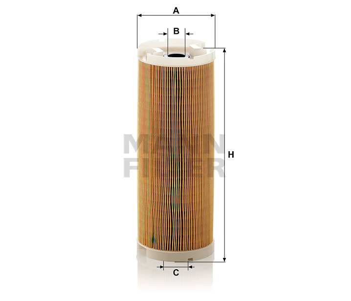 H 15 190/16 oil filter element (metal-free)