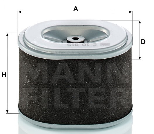 MANN-FILTER C 38 011 Luftfilter 101mm, 377mm, 250mm, Filtereinsatz ▷  AUTODOC Preis und Erfahrung