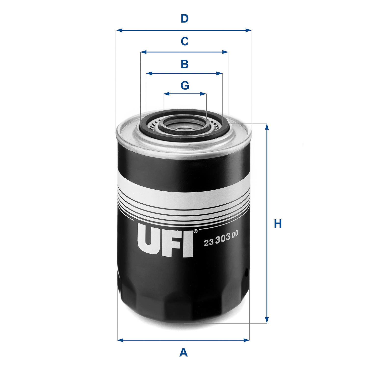 23.303.00 Ölfilter SpinOn