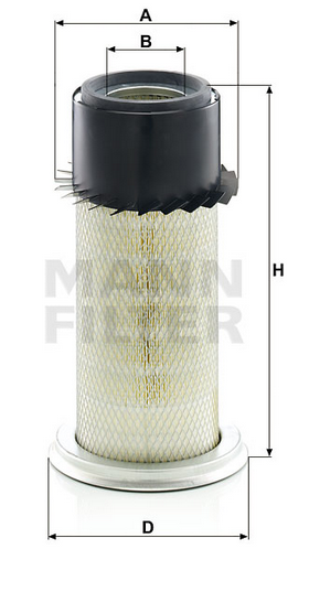 C 16 340 air filter element