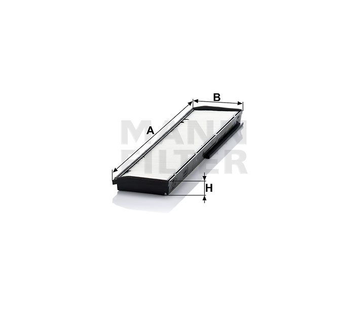 CU 3822-2 Innenraumfilterelement